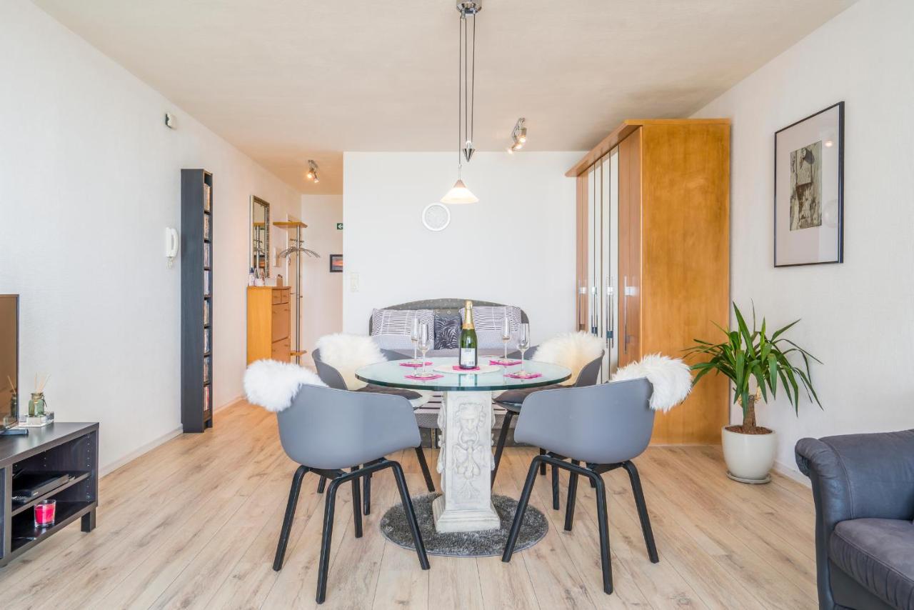 Luxueuze Vakantiestudio Met Zeezicht En Terras In Oostende Exteriör bild